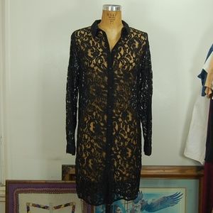 NWT Atmosphere Black Lace Dress